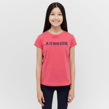 Pink Aubrion Kids Repose T-Shirt Pink