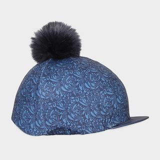 Hyde Park Hat Cover Navy Paisley