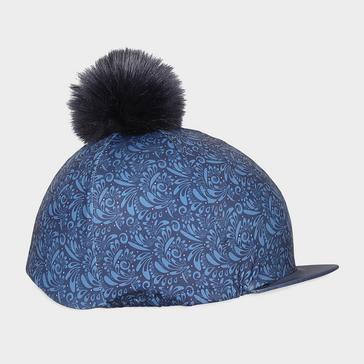 Blue Aubrion Hyde Park Hat Cover Navy Paisley