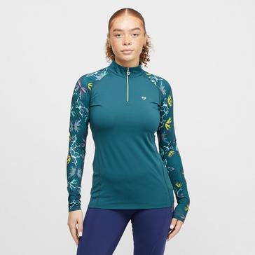 Green Aubrion Womens Hyde Park Base Layer Butterfly