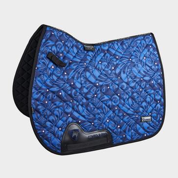 Blue Arma Hyde Park Saddlecloth Navy Paisley