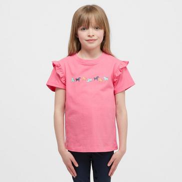 Pink TIKABOO Kids Frill T-Shirt Pink