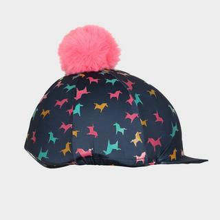 Kids Hat Cover Pink Horse
