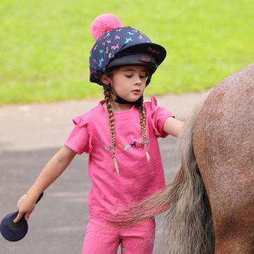Multi TIKABOO Kids Hat Cover Pink Horse