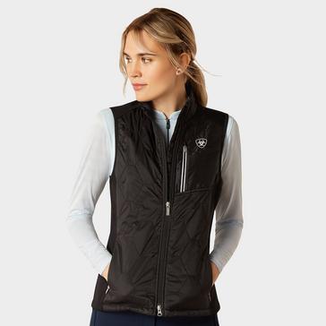 Black Ariat Womens Fusion Insulated Gilet Black