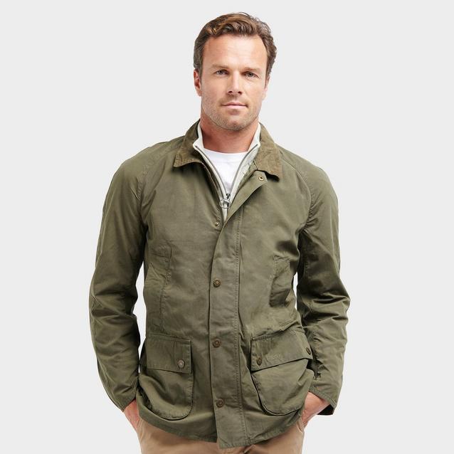 Barbour Mens Ashby Casual Jacket Olive Naylors