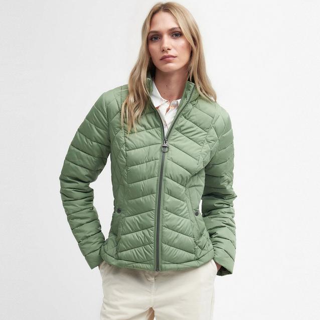 Barbour Womens Clematis Quilted Jacket Bayleaf Naylors