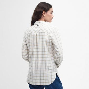 Check Barbour Womens Newbury Shirt Cloud Check