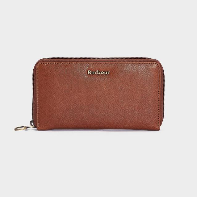 Barbour store leather purse