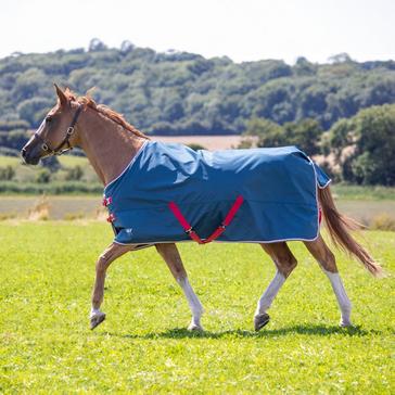 Blue Shires Tempest Original Lite Standard Neck 0g Turnout Rug Teal