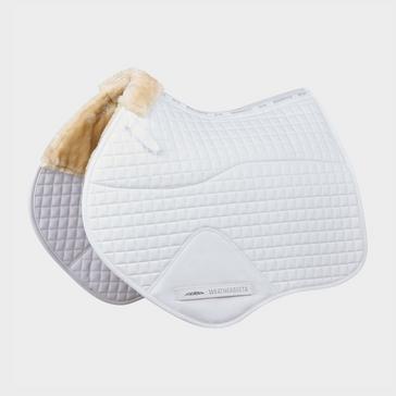 White WeatherBeeta Prime Comfy Fleece Jump Saddle Pad White