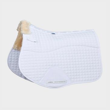 White WeatherBeeta Prime Comfy Fleece All Purpose Saddle Pad White