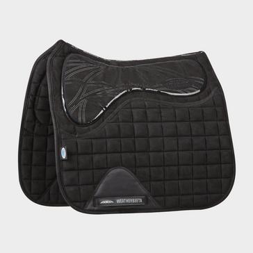 Black WeatherBeeta Ultra Grip Dressage Saddle Pad Black