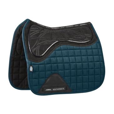 Blue WeatherBeeta Ultra Grip Dressage Saddle Pad Navy