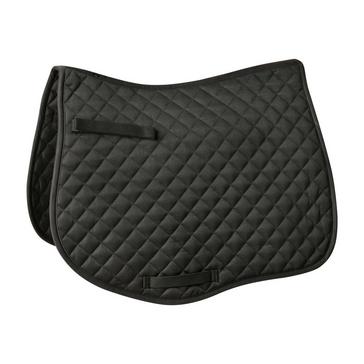 Black Saxon Defiant All Purpose Saddle Pad Black