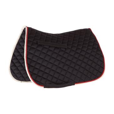 Blue Roma Grand Prix All Purpose Saddle Pad Navy/Red/White