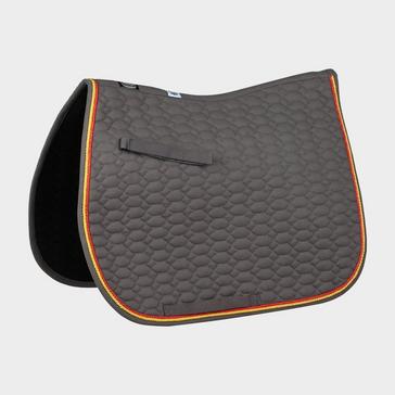 Grey Roma Ecole All Purpose Saddle Pad Charcoal