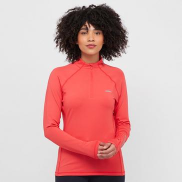 Red WeatherBeeta Womens Prime Long Sleeved Top Bittersweet Red