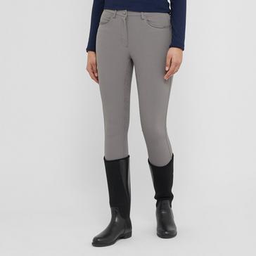 Grey Dublin Womens Shelby Full Seat Breeches Latte