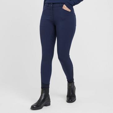 Blue Dublin Womens Cammy Comfort Twill Breeches Navy Academy