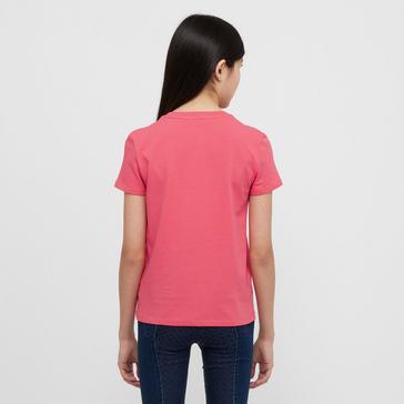 Pink Dublin Kids Tilly Tee Coral Rainbow Horse