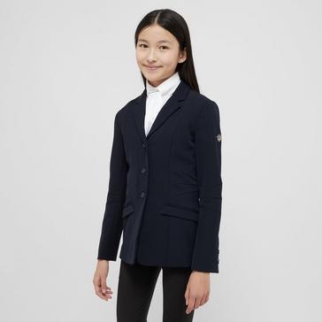 Blue Dublin Kids Casey Tailored Show Jacket Navy