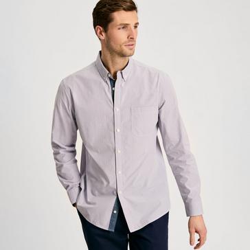 Multi Joules Mens Abbott Cotton Poplin Shirt Blue Gingham