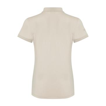 Beige LeMieux Womens Classique Polo Shirt Stone