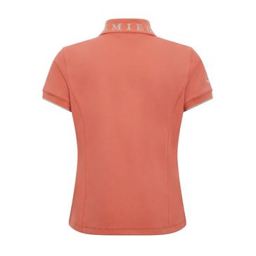 Orange LeMieux Young Rider Polo Shirt Apricot
