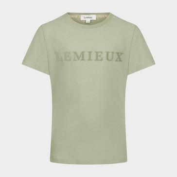Green LeMieux Young Rider Arianna T-Shirt Fern