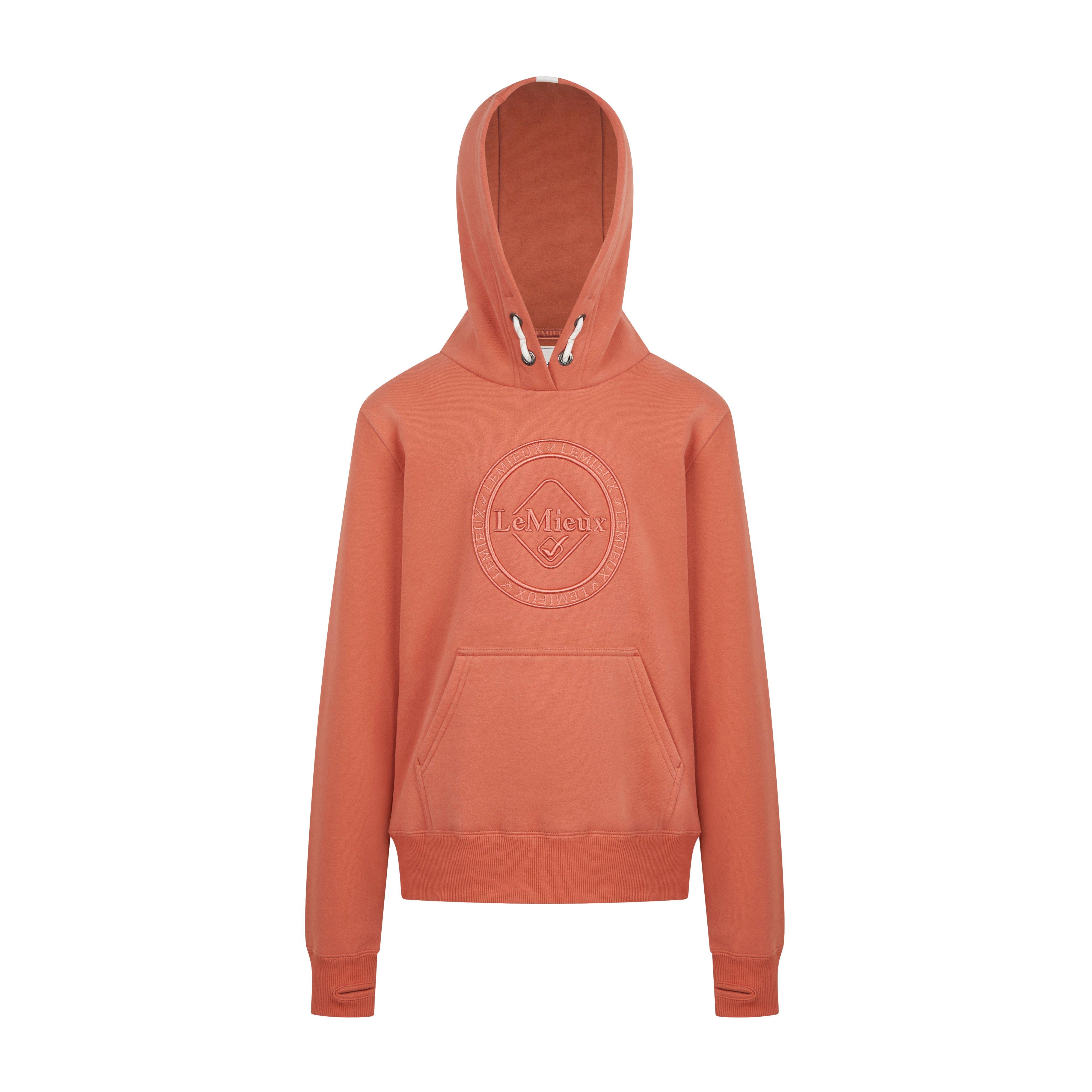 Young Rider Hannah Pop Over Hoodie Apricot