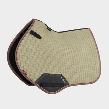 Green LeMieux Suede Close Contact Saddle Pad Fern