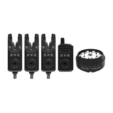 Black Sonik SKS2 3+1 Bite Alarm Set and Bivvy Lamp