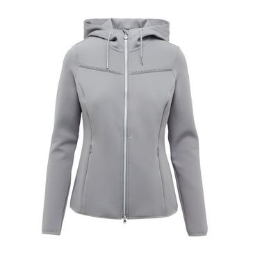 Grey Schockemohle Womens Flora Zip Jacket Sate Grey