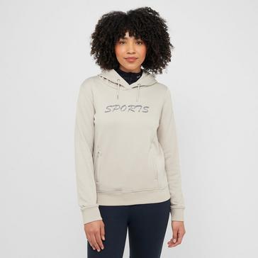 Beige Schockemohle Womens Chaska Hoody Chalk