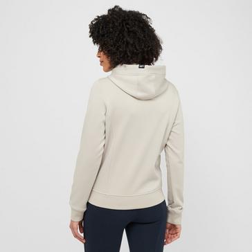 Beige Schockemohle Womens Chaska Hoody Chalk