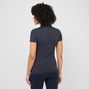 Blue Schockemohle Womens Milla Polo Shirt Night