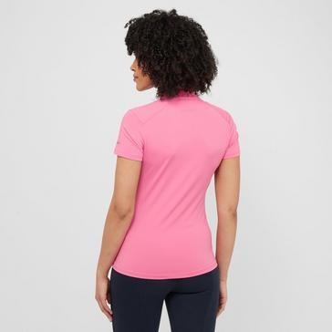 Pink Schockemohle Womens Alissa Short Sleeved Base Layer Hot Pink