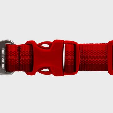 Red Ruffwear Front Range Dog Collar Red Canyon
