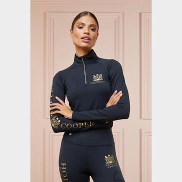 Black Holland Cooper Womens Base Layer Slate Gold