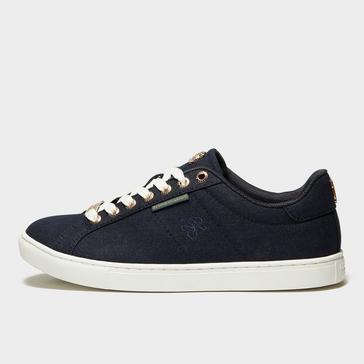 Blue Holland Cooper Womens Chelsea Court Trainer Ink Navy