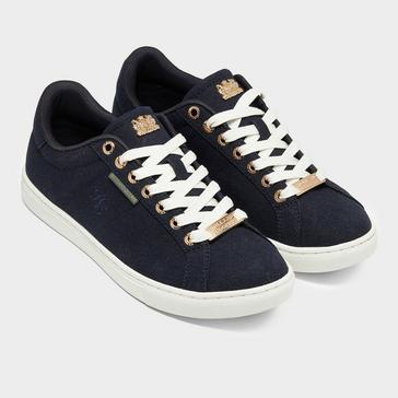 Blue Holland Cooper Womens Chelsea Court Trainer Ink Navy