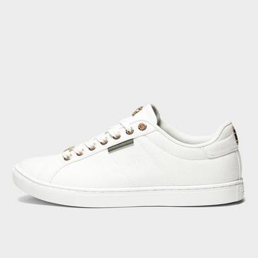 White Holland Cooper Womens Chelsea Court Trainer White