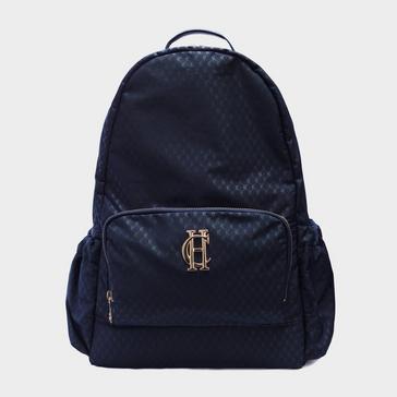 Blue Holland Cooper Burghley Backpack Ink Navy Monogram