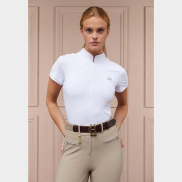 White Holland Cooper Womens Windsor Show Shirt White