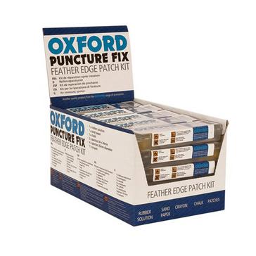 White Oxford Puncture Repair Kit