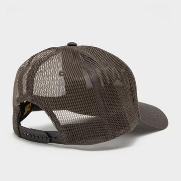 Grey CAT Raised Logo Cap
