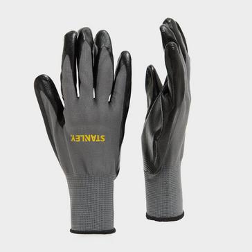 Grey Stanley Workwear Work Gripper Gloves