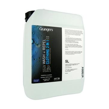 NO COLOUR Grangers Wash + Repel Clothing 2-in-1 - 5 Litres
