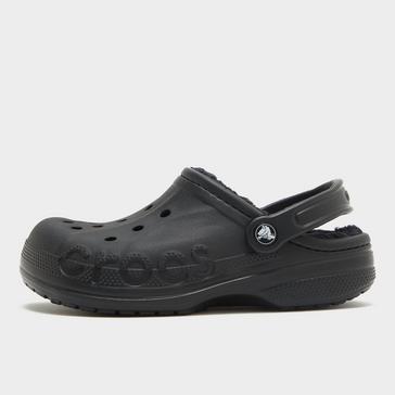 Black Crocs Unisex Baya Lined Clog